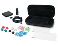NEXT - Ultimate Starter Kit for Nintendo Switch 2 & Switch - Gray/Black - Large Front