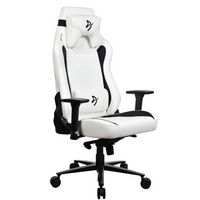 Arozzi - Vernazza Series Premium XL Soft PU Gaming Chair - White - Large Front