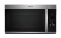 Whirlpool - 1.9 Cu. Ft. Over-the-Range Microwave with Sensor Cooking and Non-Stick Interior - Sta... - Large Front