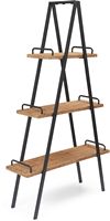 Finch - Morris A-Frame Industrial Bookshelf - Natural - Large Front