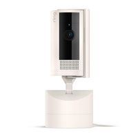 Ring - Pan-Tilt Indoor Security Cam with 360° Horizontal Pan Coverage, Live View & Two-Way Talk, ... - Large Front