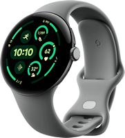 Google - Pixel Watch 3 (45mm) Smartwatch with Hazel Band - LTE - Matte Hazel - Large Front