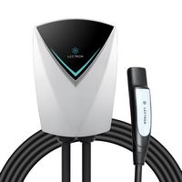 Lectron - Tesla (NACS) V-Box Pro Electric Vehicle Charging Station 48 Amp - Level 2 EV Charger - ... - Large Front