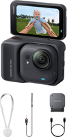 Insta360 - GO Ultra Action Camera - Black - Large Front