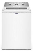Maytag - 4.7 Cu. Ft. Top Load Agitator Washer with Extra Power Cycle - White - Large Front