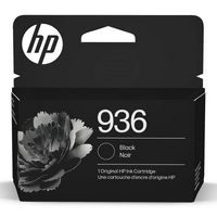 HP - 936 Standard Capacity Ink Cartridge - Black - Large Front