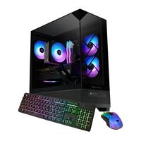 iBUYPOWER - Element SE Gaming Desktop PC - AMD Ryzen 5 5500, NVIDIA GeForce RTX 5060 8GB, 16GB DD... - Large Front