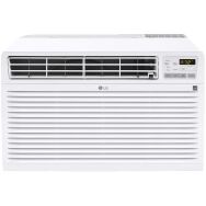 LG - 450 Sq. Ft. 10,000 BTU 230V Through-the-Wall Air Conditioner with 11,200 BTU Supplemental He... - Large Front