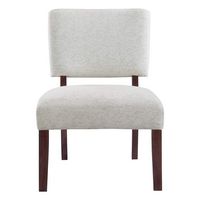 OSP Home Furnishings - Jasmine Accent Chair - Oyster Grey - Large Front