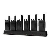 Cobra - Performa 400 Pro Business Two-Way Radio (6-Pack) - Black - Large Front