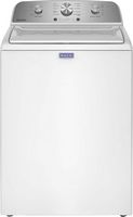 Maytag - 4.2 Cu. Ft. High-Efficiency Top Load Washer with Deep Fill Option - White - Large Front