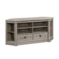 Sauder - Palladia Corner Entertainment Credenza - Split Oak - Large Front
