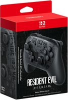 Nintendo - Switch 2 Pro Controller Resident Evil Requiem Edition - Black - Large Front