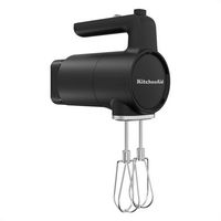 KitchenAid - 7- Speed Go Cordless Hand Mixer with Battery - Black - Large Front
