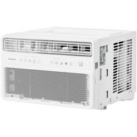 Keystone - 650 Sq. Ft 14,000 BTU Window Mounted Inverter Air Conditioner - White - Large Front