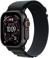 Apple Watch Ultra 3 (GPS+Cellular) 49mm Titanium Case with Black Alpine Loop - Large - Black - (2... - Large Front