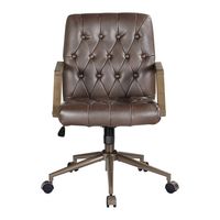 OSP Home Furnishings - Waltham Office Chair - Chocolate - Large Front