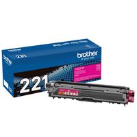 Brother - TN221M Standard-Yield Toner Cartridge - Magenta - Large Front