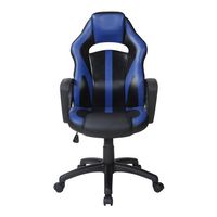 OSP Home Furnishings - Influx Gaming Chair - Blue - Large Front