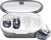 JBL - Soundgear Clips - TRUE wireless bluetooth open-ear headphones - 2026 - White - Large Front