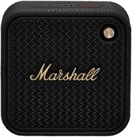 Marshall - Willen II Portable Bluetooth Speaker - Black/Brass - Large Front