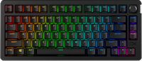 HyperX - Alloy Rise 75 Wireless Mechanical Gaming Keyboard with RGB Lighting and Hot-Swappable Sw... - Large Front