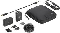 DJI - Mic Mini (1 TX + 1 RX) - Black - Large Front