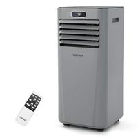 Costway 5000 BTU Portable Air Conditioner Cools up to 230 sq.ft with Remote Control 3-in-1 Air Co... - Large Front