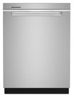Whirlpool - 24 inch Top Control Built-In Stainless Steel Tub Dishwasher with 3rd Rack, AI Intelli... - Large Front
