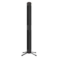 Sharper Image - Axis 42 Tower Fan - Black - Large Front