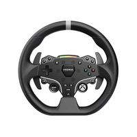 Moza Racing - ESX Gaming Steering Wheel for Xbox One, Xbox Series X|S, and PC - Black - Large Front