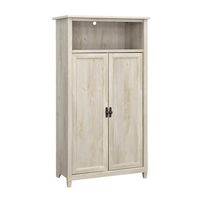 Sauder - Edge Water Storage Cabinet - Chalked Chestnut - Large Front