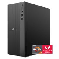 Dell - Desktop - AMD Ryzen 5 150 2025 - 16GB Memory - AMD Radeon 660M - 512GB Storage - Black - Large Front