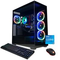 CyberPowerPC - Gamer Xtreme Gaming Desktop - Intel Core i5-14400F - 16GB Memory - NVIDIA GeForce ... - Large Front