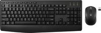 Best Buy essentials™ - Full-size Wireless Membrane Keyboard and Mouse Bundle with USB Receiver - ... - Large Front