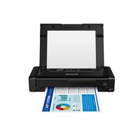 Epson - WorkForce WF-110 Wireless Inkjet Printer - Black - Large Front