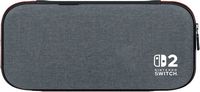 PowerA - Slim Case for Nintendo Switch 2 - Dark Heather Grey - Large Front
