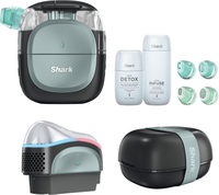 Shark - FacialPro Glow At Home Hydro-Powered Facial System - Black - Large Front