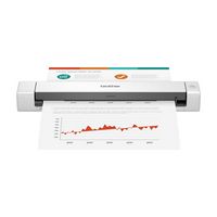 Brother - DS-640 Compact Mobile Document Scanner - White - Large Front