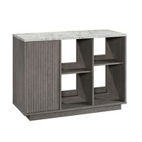 Sauder - East Rock Accent Storage Cabinet - Ashen Oak - Large Front