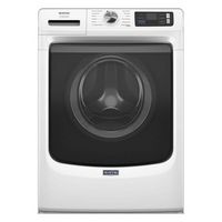 Maytag - 5.0 Cu. Ft. High-Efficiency Smart Front Load Washer with Steam and Pet Pro System - White - Large Front