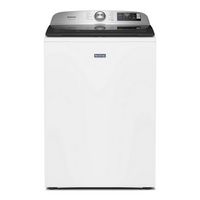 Maytag - 5.2 Cu. Ft. Smart Top Load Washer with Pet Pro - White - Large Front