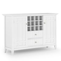 Bedford Sideboard Buffet and Wine Rack - Large Front