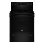 Whirlpool - 5.3 Cu. Ft. Freestanding Electric Range with Air Cooking Technology, No Preheat Air F... - Large Front