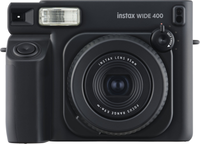 Fujifilm - instax WIDE 400 Instant Camera - Black - Large Front