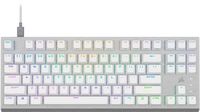 CORSAIR - K60 PRO TKL Wired Optical-Mechanical OPX Linear Switch Gaming Keyboard with per-key RGB... - Large Front