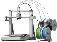Bambu Lab - A2L Combo 3D Printer - Gray - Large Front