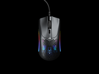 Glorious - O 2 Mini Wired Optical Gaming Mouse - Wired - Matte Black - Large Front