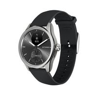 Withings - ScanWatch 2 - Heart Health Hybrid Smartwatch - 42mm - Black/Silver - Large Front