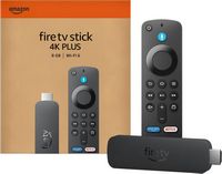 Amazon - Fire TV Stick 4K Plus (newest model) AI-powered Fire TV Search, Wi-Fi 6 Streaming Device... - Large Front